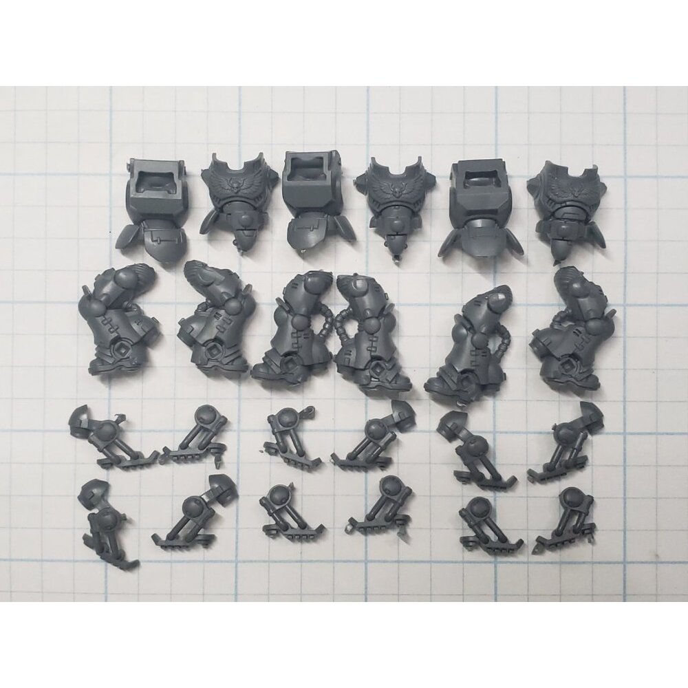 Warhammer 40k Space Marine Bits Primaris Inceptor Gravis Armor Torso Legs x3 Set